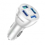 Kaabel Wozinsky Wozinsky WCCAW 50W 4x USB-A QC car charger - white