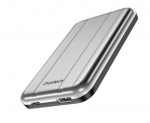 V&auml;line aku Choetech B655 mini wireless magnetic powerbank 5000mAh Silver