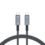 Kaabel Tech-Protect  Tech-Protect UltraBoost Max USB-C 4.0 / USB-C 4.0 PD Cable 240W 8K 40Gbps 1m - Gray