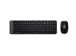 Arvuti klaviatuur Logitech  MK220 Combo Wireless Keyboard and Mouse US Black