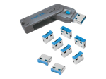 Muu arvutitarvik Logilink  , USB port blocker (1x key and 8x locks), AU0045
