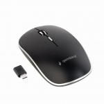 Arvutihiir Gembird  MOUSE USB-C OPTICAL WRL BLACK/SILENT MUSW-4BSC-01