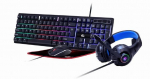 Arvuti klaviatuur Gembird  KEYBOARD USB GAMING KIT ENG/GHOST GGS-UMGL4-02