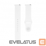 Rihm Connect 22mm Silicone Loop Watch Strap (130mm M/L) White