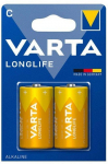 Aku Varta  VARTA alkaline battery R14 (Type C) Longlife 2 pcs