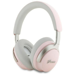 Adaptrid Guess  Guess Bluetooth ANC/ENC Headphones GUBHC22PSBCSMP Pink DB Metal Script Logo