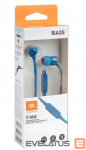 K&otilde;rvaklapid JBL T160 In-Ear Headset 3,5mm Blue