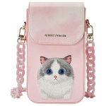 Muud kaubad Nimmy  Nimmy Big Eyed Pet 2.0 Cat Phone Bag - Pink