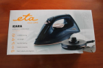 Triikrauad ETA SALE OUT. 127690000 Kiara Iron, Ceramic, 2200 W, Water tank 220 ml, Black Iron Kiara 127690000 Cordless Steam Iron, 2200 W, Water tank capacity 220 ml, Continuous steam 40 g/min, Black, DAMAGED PACKAGING