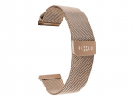 Rihm fixed | Mesh Strap with Quick Release 20mm for Smartwatch | Rose gold