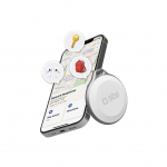 Adaptrid SBS  SBS Track My Circle Waterproof IP65 Locator Compatible with Apple Find My - White