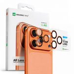 Kaitseklaasid AmazingThing  AmazingThing AR Sapphire Camera Lens Glass for iPhone 17 Pro / Pro Max - with Orange Frame