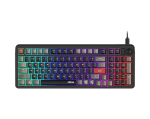 Arvuti klaviatuur MSI  FORGE GK110 US | Gaming keyboard | Wired | US | Black | USB 2.0 | Membrane