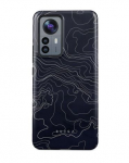 Tagakaaned iLike Xiaomi 12/12X Burga Drifting Shores - Line Art Tough Case