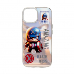 Tagakaaned iLike Apple iPhone 15 PC Silicone Case Blue Boy