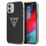Tagakaaned Guess  Guess GUHCP12SPCUMPTBK iPhone 12 mini 5.4" black/black hardcase Metallic Collection