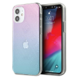 Tagakaaned Guess  Guess GUHCP12S3D4GGBP iPhone 12 mini 5.4" blue-pink/blue&pink hardcase 4G 3D Pattern Collection