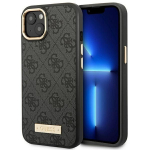 Tagakaaned Guess  Guess GUHMP14MU4GPRK iPhone 14 Plus 6.7 "black / black hard case 4G Logo Plate MagSafe
