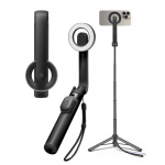 Muu telefoni lisavarustus Spigen  Selfie stick Spigen S571W MagSafe Bluetooth with tripod - black