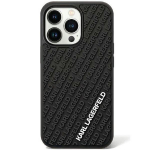 Tagakaaned Karl Lagerfeld  Karl Lagerfeld KLHCN613DMKRLK iPhone 11 / Xr 6.1" black/black hardcase 3D Rubber Multi Logo