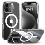 Muu telefoni lisavarustus Tech-Protect  Tech-Protect MagStand MagSafe iPhone 16 Case - Clear