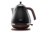 Veekeetja DeLonghi  Icona Vintage KBOV2001BK Standard kettle, Stainless steel, Black, 2000 W, 1.7 L, 360&deg; rotational base