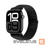 Rihm Dux Ducis Apple&nbsp;Watch&nbsp;38/40/41/42MM YE Nylon Braided Loop Wrist Strap Black