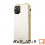Tagakaaned Guess Apple iPhone 11 Pro Iridescent PU Leather Hard Case Gold