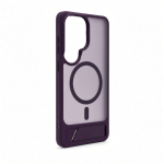 Tagakaaned Evelatus Samsung Galaxy S26 Ultra Rubber Coated MagSafe With Stand Case Purple