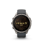 Nutikell Garmin  Fenix 9 Pro &ndash; 47mm Titanium with Graphite/Black Silicone Band