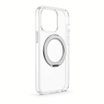 Tagakaaned Evelatus Apple iPhone 18 Pro Max Hybird Case With Magsafe PC+TPU 360 Metal Stand Transparent