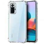 Tagakaaned Evelatus Xiaomi Redmi Note 10 Pro Military Shockproof Silicone Case TPU Transparent