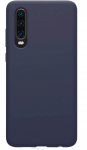 Tagakaaned Evelatus Huawei P30 Nano Silicone Case Soft Touch TPU Midnight Blue