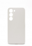 Tagakaaned Evelatus Samsung Galaxy S23 Premium Soft Touch Silicone Case White