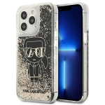 Tagakaaned Karl Lagerfeld  Karl Lagerfeld KLHCP13XLGGKBK iPhone 13 Pro Max 6,7" czarny/black hardcase Liquid Glitter Gatsby