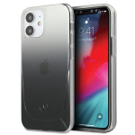 Tagakaaned Mercedes-Benz  Mercedes Transparent Line Case for iPhone 12 mini - Black