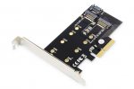 &Uuml;leminek Digitus M.2 NGFF / NVMe SSD PCI Express 3.0 (x4) Add-On Card DS-33170