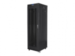 Serverid Lanberg Rack cabinet 19" free-standing 42U/600x800 (flat pack) with mesh door lCD V2, black |