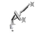 Teleri kinnitus Logilink  BP0043 Dual Monitor Desk mount, 13"-32",gas spring, aluminum