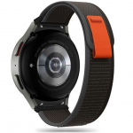 Rihm Tech-Protect  Tech-Protect Nylon Strap for Samsung Galaxy Watch 4/5/5 Pro/6/7/FE - Black & Orange