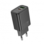 Adaptrid Hoco  Phone charger Hoco USB A + USB C QC3.0 PD 3A 20W N61 black