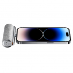 V&auml;line aku Veger  Powerbank Veger PlugOn (W0573) PD QC3.0 2,4A 12W 5000 mAh with a built-in connector USB C silver