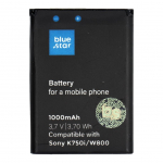 Aku Blue Star  Battery for Sony Ericsson K750i / W800 / W550i / Z300 1000 mAh Blue Star Premium