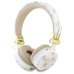 Adaptrid Guess  Guess Bluetooth ENC GUBH70E4PTMH on-ear headphones white 4G Triangle Round Shape