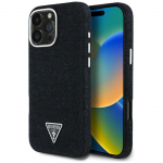 Muud kaubad Guess  Guess Denim Triangle Logo MagSafe iPhone 16 Pro Max Case - Black