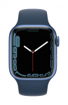 Nutikell Apple Watch Series 7 GPS, 41mm Blue Aluminium Case with Sport Band - Regular Abyss Blue
