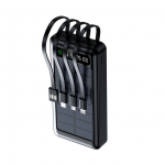 V&auml;line aku Setty Setty solar power bank SLR-120 20000 mAh black