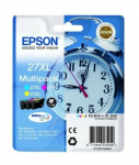 Tarvikud ja tarvikud EPSON Cartridge Multipack T2715 Ink Cartridge, 1 x Cyan, 1 x Magenta and 1 x Yellow Cartridge