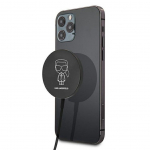 Dokkimisjaamad Karl Lagerfeld Wireless charger Karl Lagerfeld 15W MagSafe KLCBMSIKBK