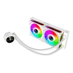 Jahutid gamemax  CPU Liquid Cooler | ICEBURG 240 DIGITAL WH | White